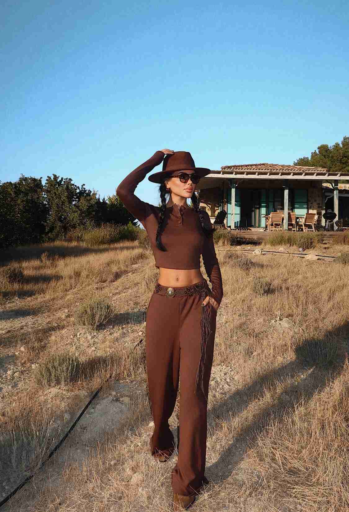 Western Casual Palazzo Set - Brand: EYYO ATELIER - Women & Kids, Baby Clothes Wholesale - TheBS Women