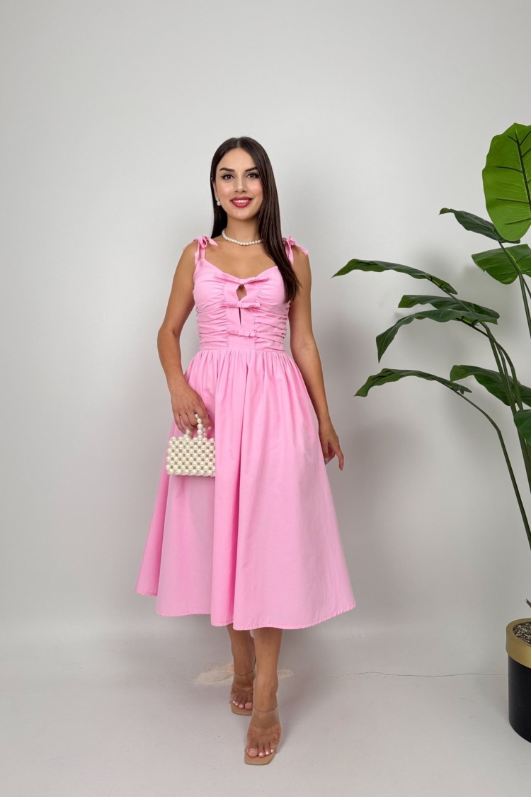 Fit And Flare Dress With Sweetheart Neck - Brand: Miss Janell - Women & Kids, Baby Clothes Wholesale - TheBS Women