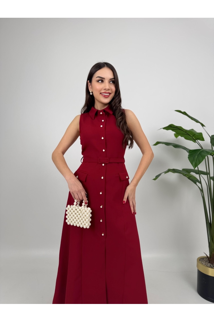 Elegant Shirt Dress - Brand: Miss Janell - Women & Kids, Baby Clothes Wholesale - TheBS Women