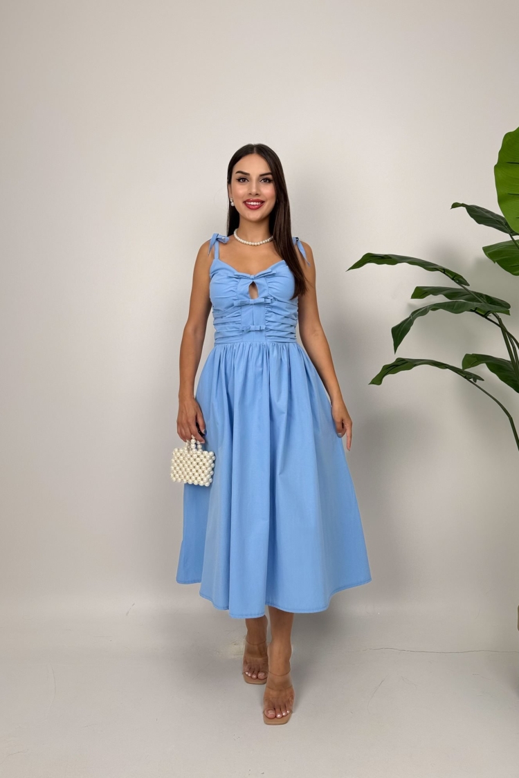 Fit And Flare Dress With Sweetheart Neck - Brand: Miss Janell - Women & Kids, Baby Clothes Wholesale - TheBS Women