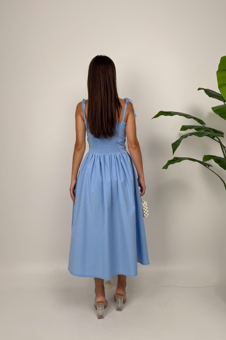 Fit And Flare Dress With Sweetheart Neck - Brand: Miss Janell - Women & Kids, Baby Clothes Wholesale - TheBS Women