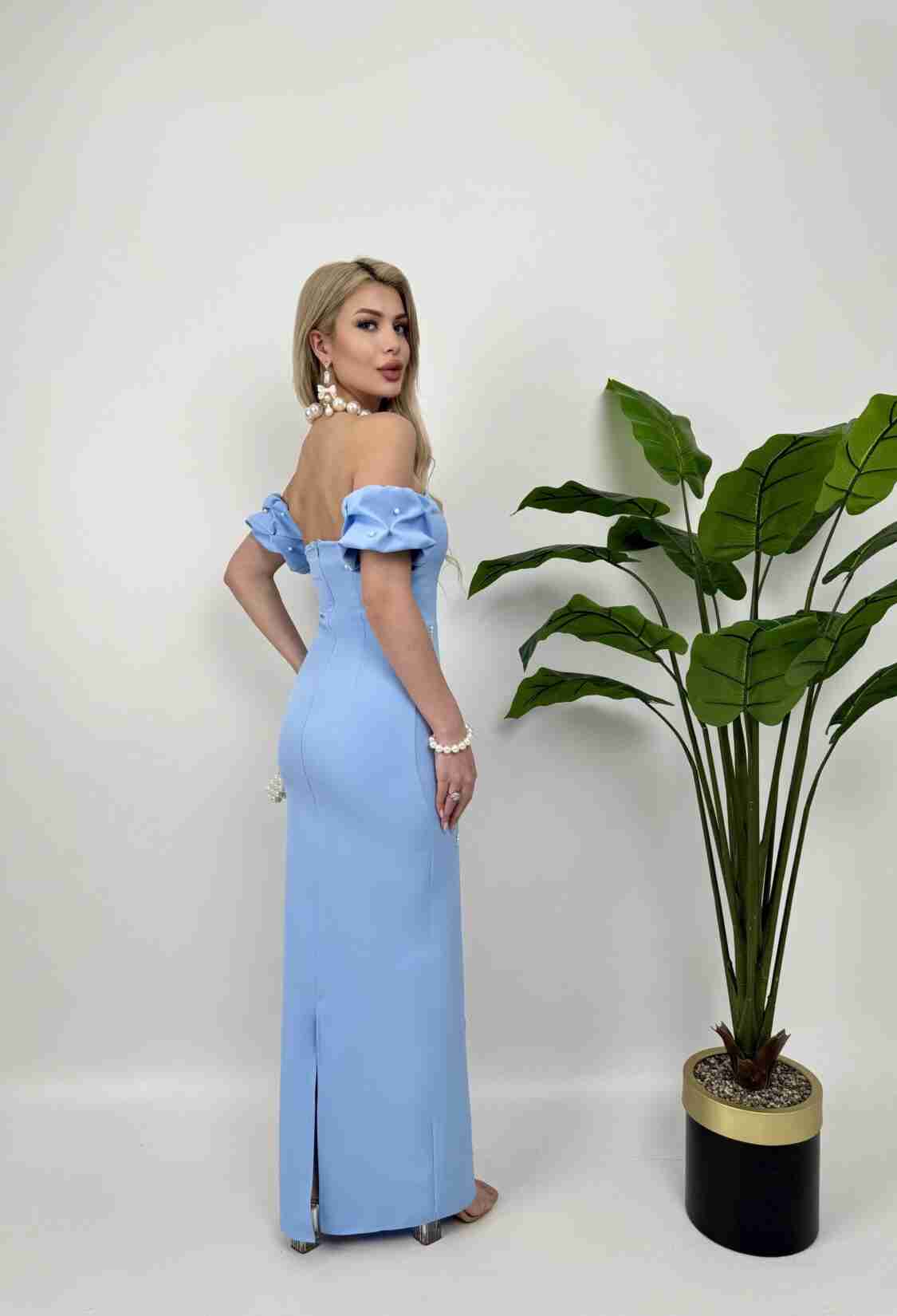 ElegantSheath Dress With Ruffle Cap Sleeves - Brand: Miss Janell - Women & Kids, Baby Clothes Wholesale - TheBS Women