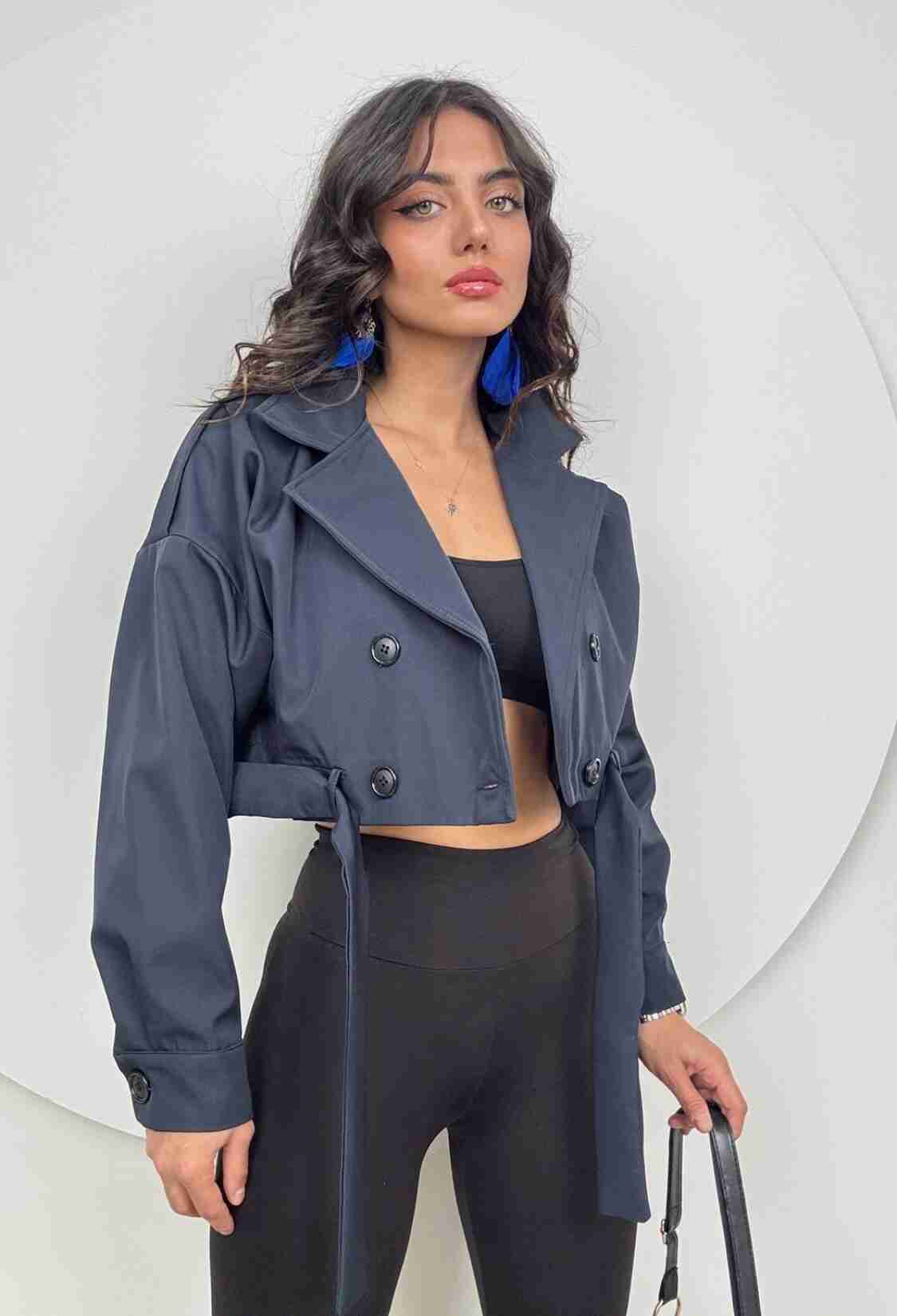 Trenchcoat - Elegant Double & Single Breasted - Brand: Miss Janell - Women & Kids, Baby Clothes Wholesale - TheBS Women