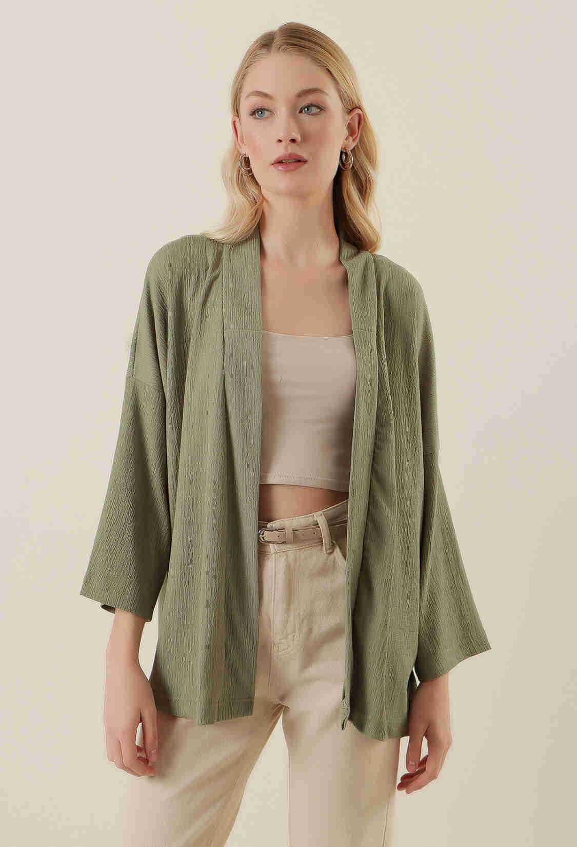 Kimono - Green - Brand: Bigdart - Women & Kids, Baby Clothes Wholesale - TheBS Women